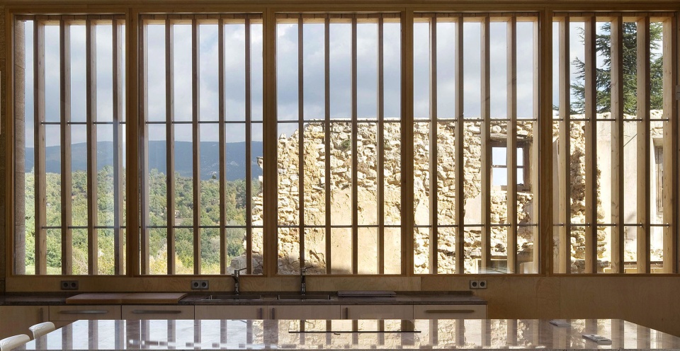 法国石头住宅 | 融入废墟的现代设计-27