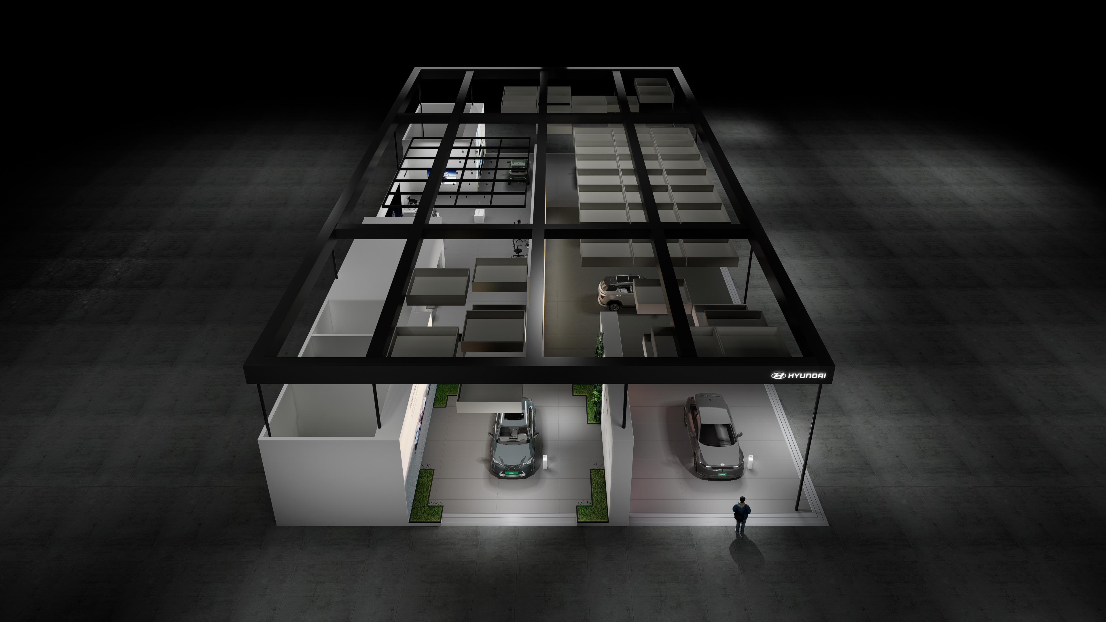 汽车展厅丨Hyundai Booth Design_Koinde-22