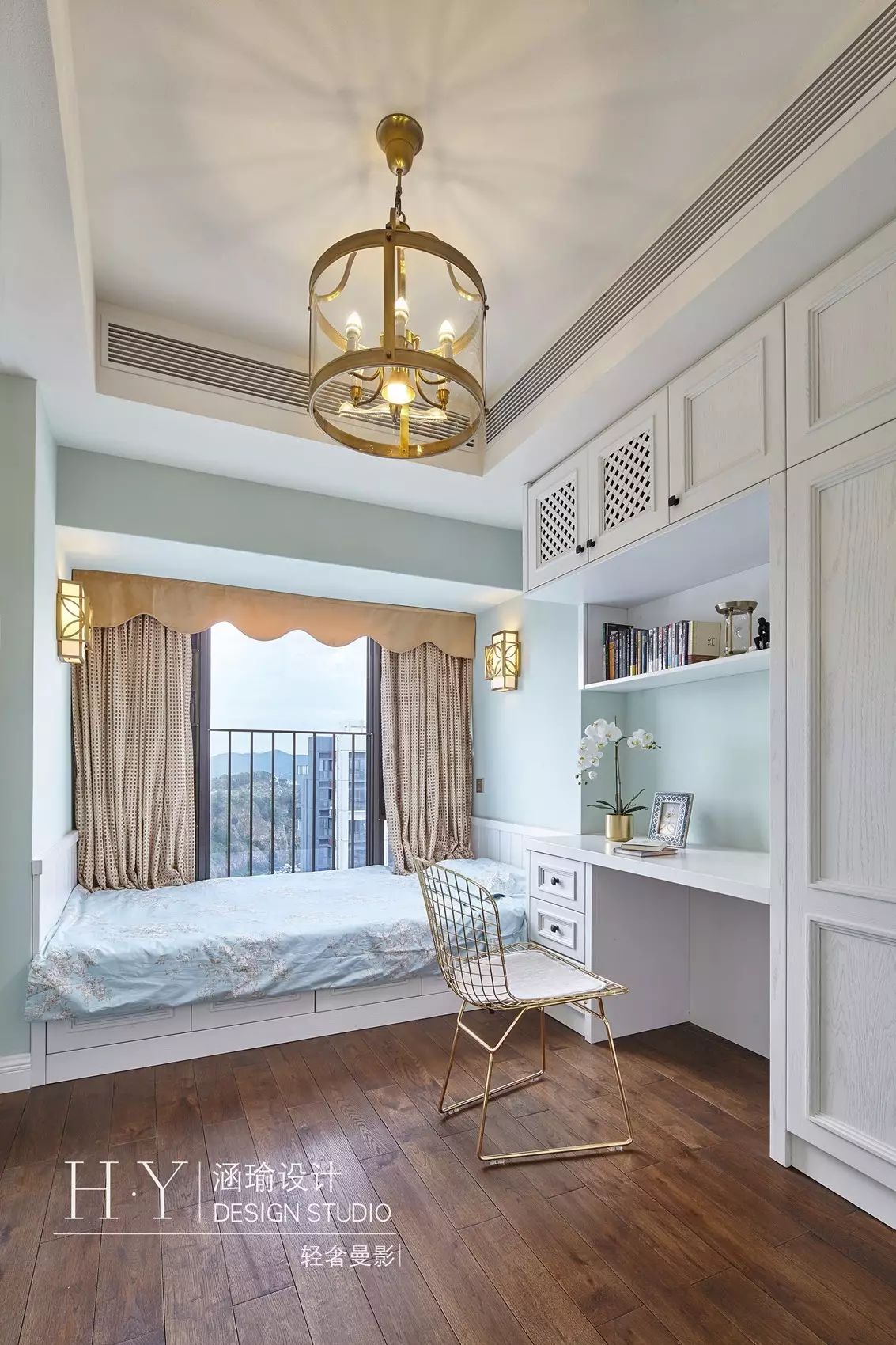 240 平现代美式轻奢复式,深圳中信领航城《轻奢曼影》-65