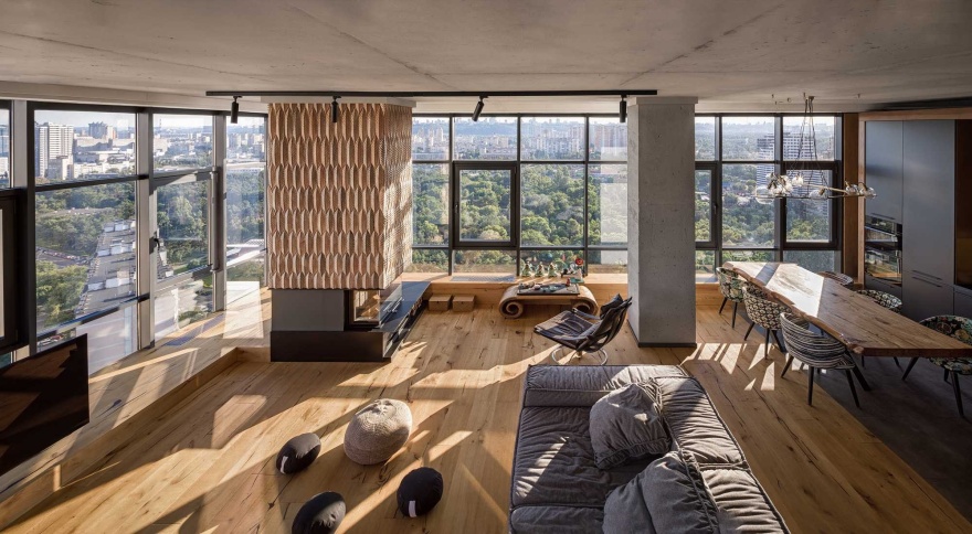 乌克兰基辅 188 平民族复古公寓丨Andrey Avdeenko-9