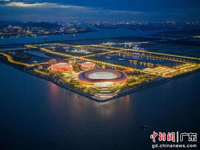 【媒体聚焦】中新网：粤超“开波”|大湾区文化体育中心灯光璀璨-10
