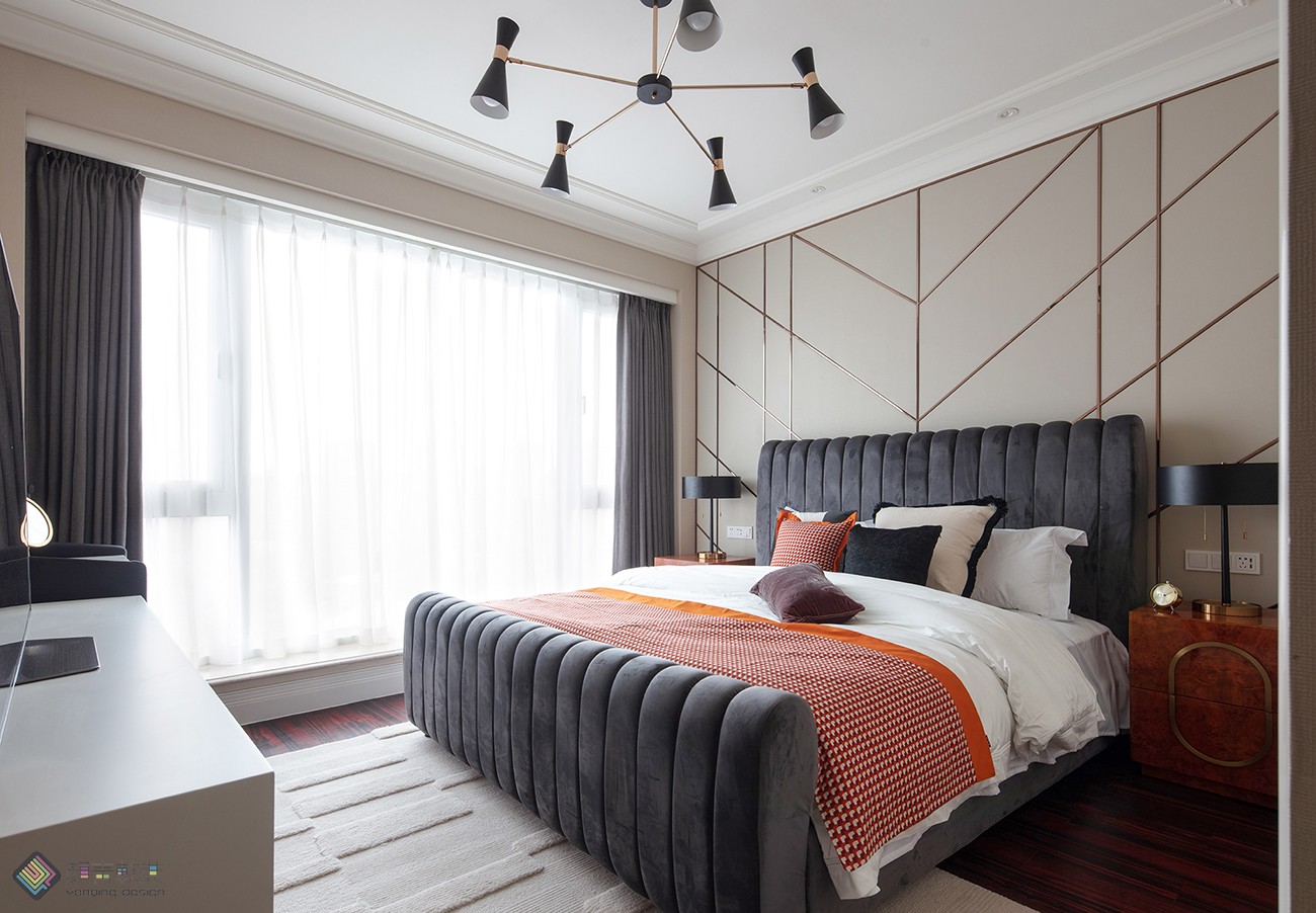 精装房变身摩登腔调家  颜青软装-19