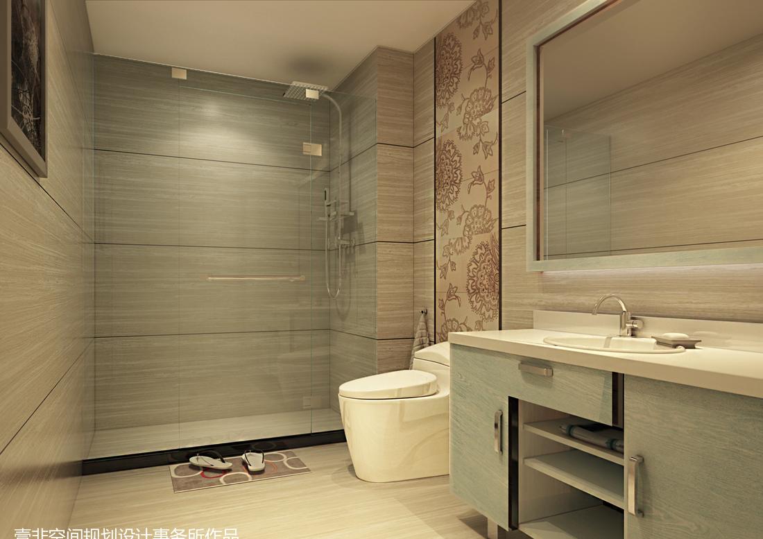 崇明岛度假别墅 | 简约新中式，原木直线条的禅意空间-8