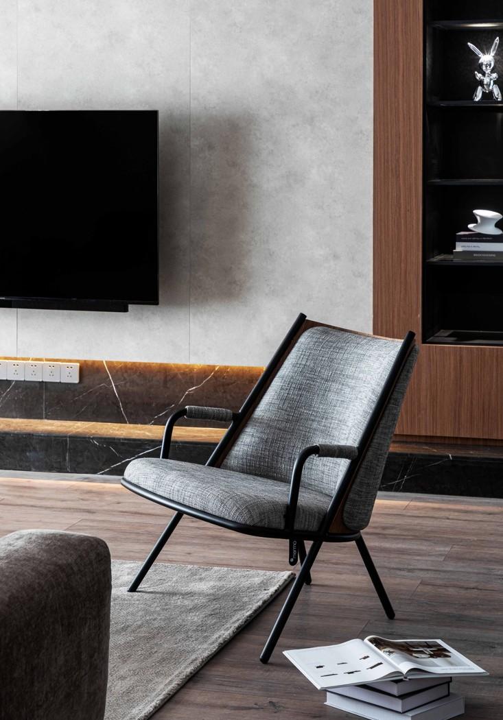 拾光悠然设计丨 170㎡大平层 4 房改 2 房,当代人的断舍离-16