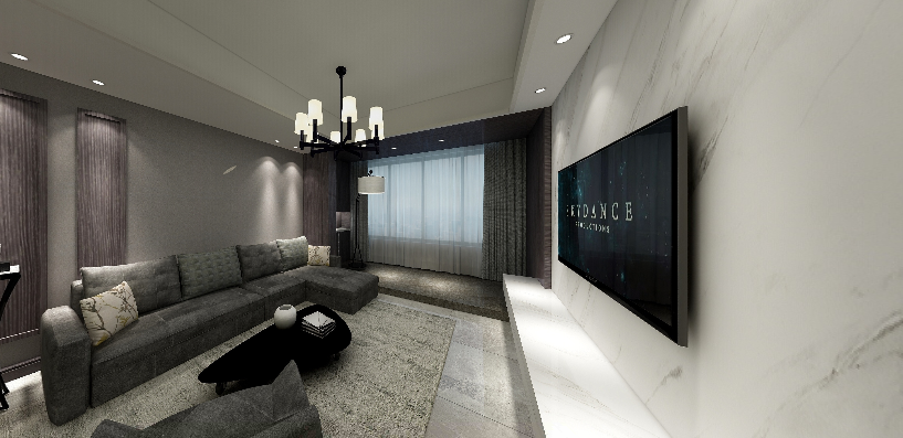 融创运河壹号府 107㎡现代简约五口之家,空间利用最大化-98