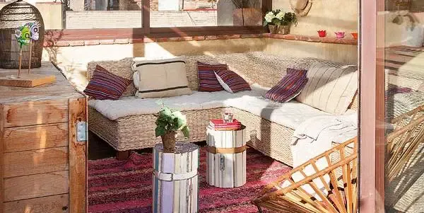 顶楼公寓的巴塞罗那美景-12