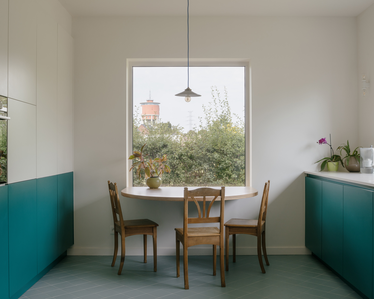 “A House With A Hat”时尚住宅设计丨比利时丨FELT architecture & design-21