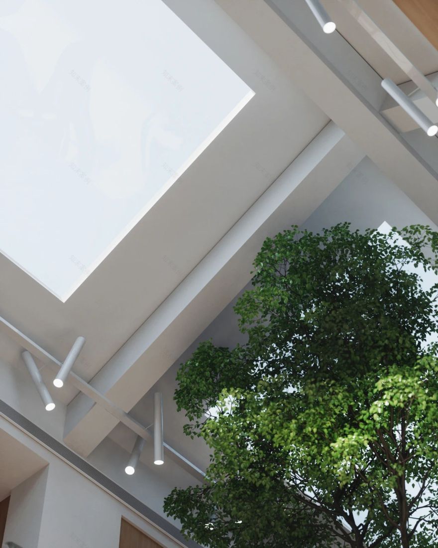 现代极简特色办公环境设计-15