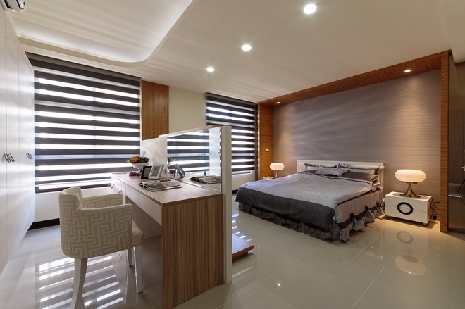 上海实创装饰 静安区120平老房翻新自然通透温馨三居室-7