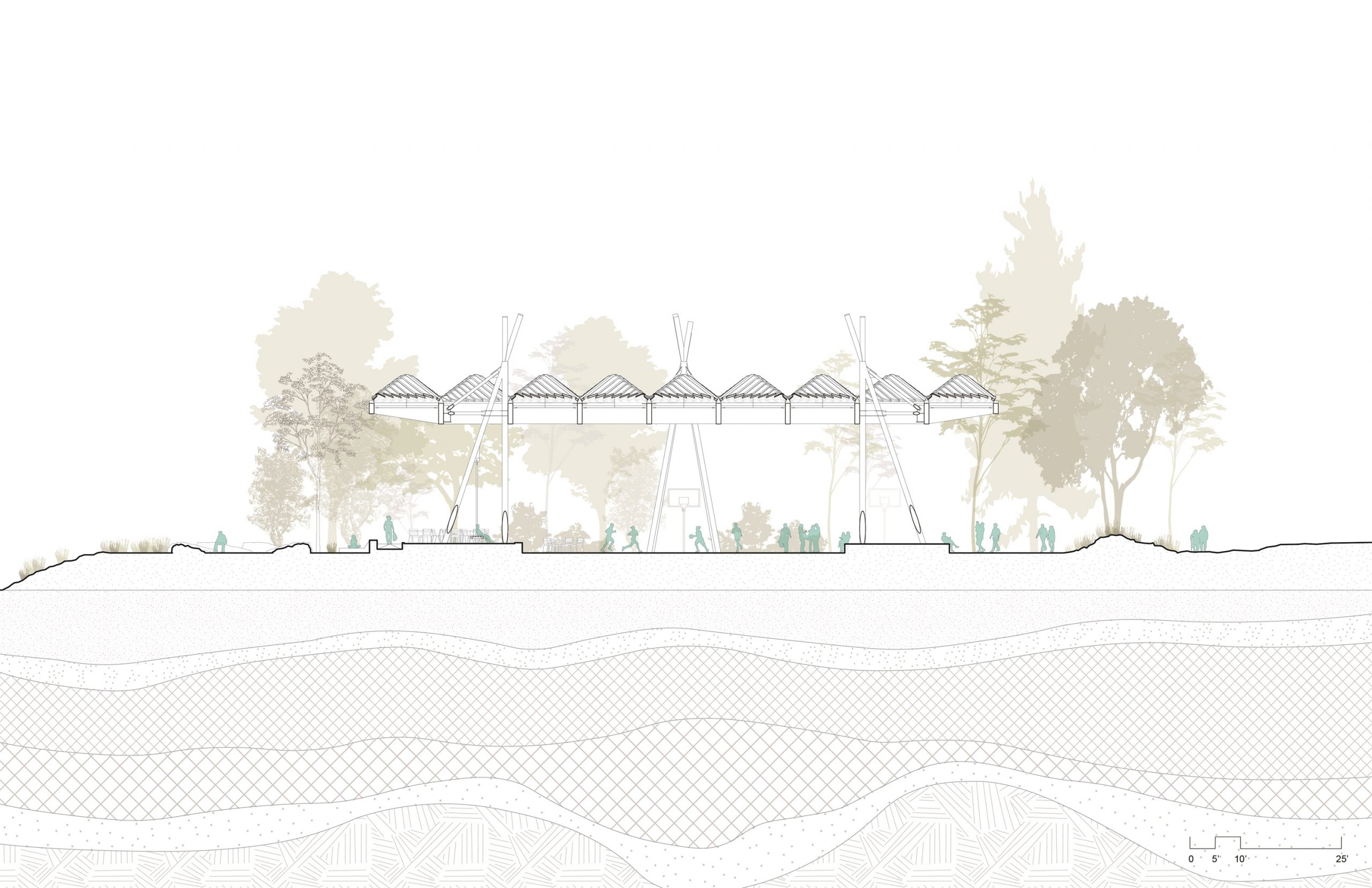 汤姆·李公园丨美国孟菲斯丨Studio Gang,SCAPE-49