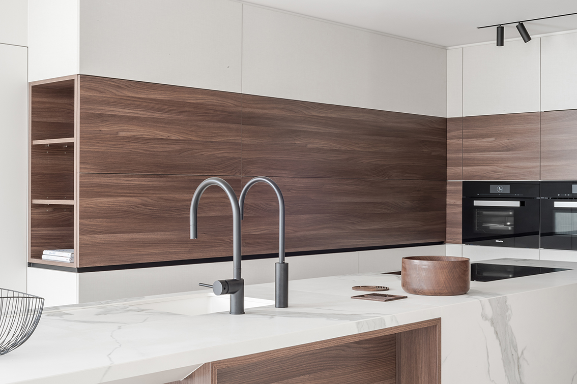 豪华厨房整体翻新项目丨室内建筑师Alexander Hugelier-10