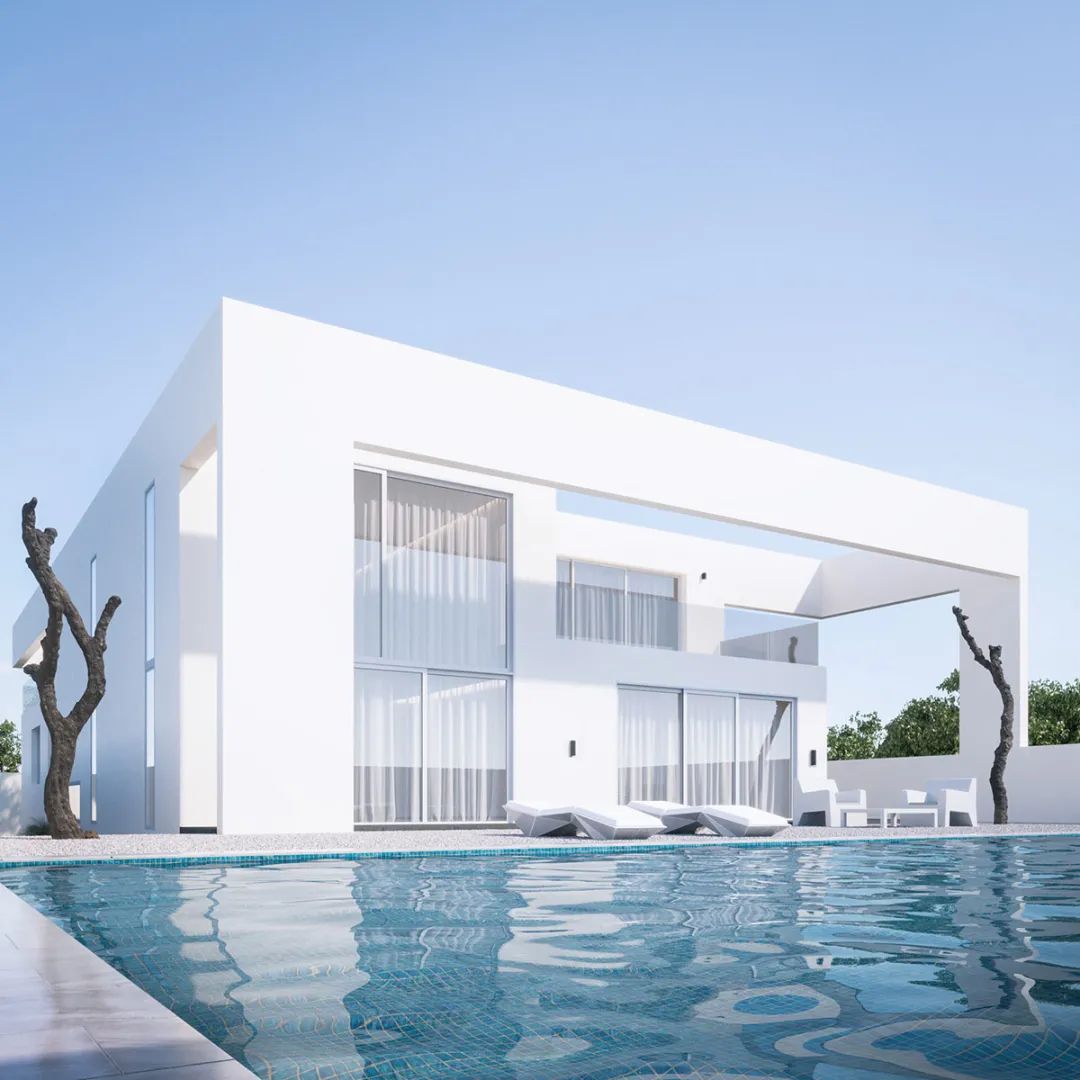 Interiors With Pockets Of Greenery And Modern Staircases-8