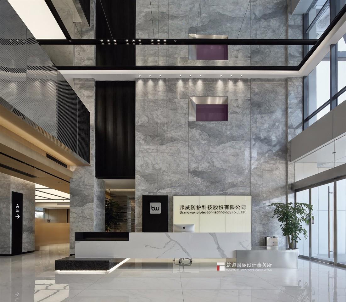 科技与人文共融的办公空间设计-34