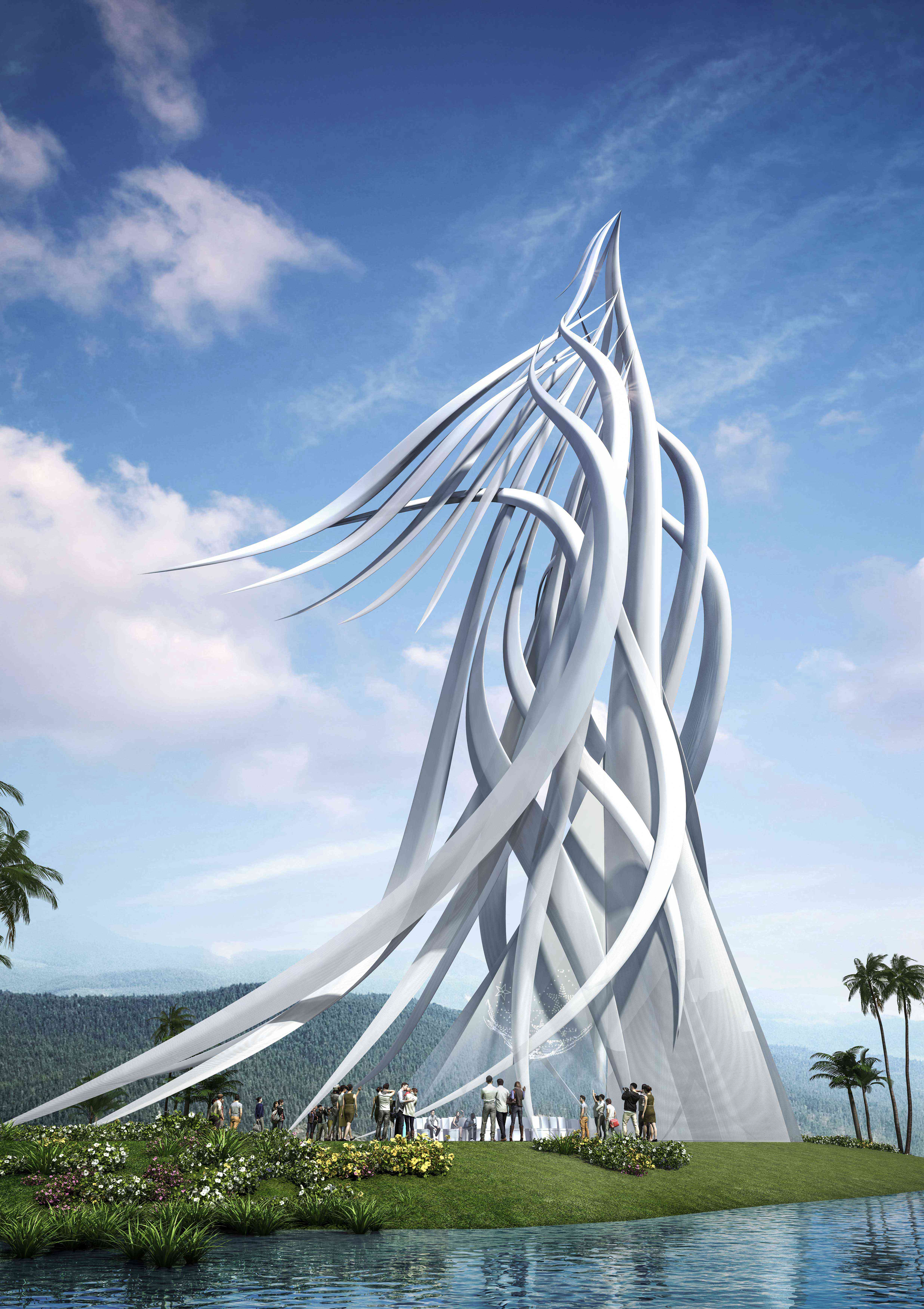 梦幻三亚凤凰婚礼堂丨中国三亚-2