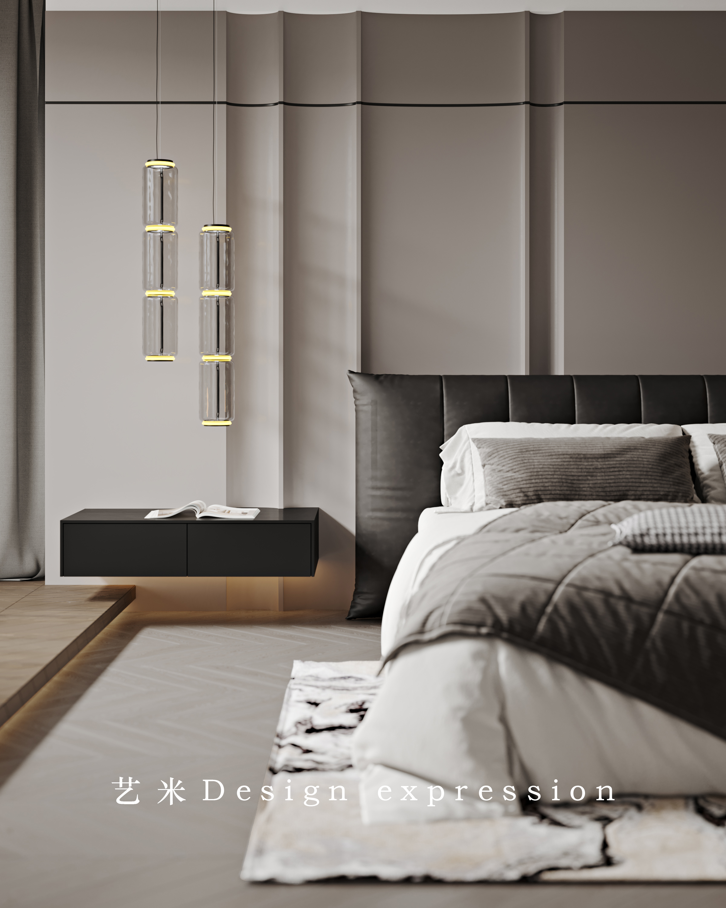 轻奢别墅-艺米效果图-11