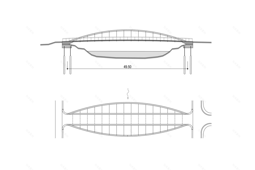 尼特拉河自行车桥丨斯洛伐克尼特拉-26