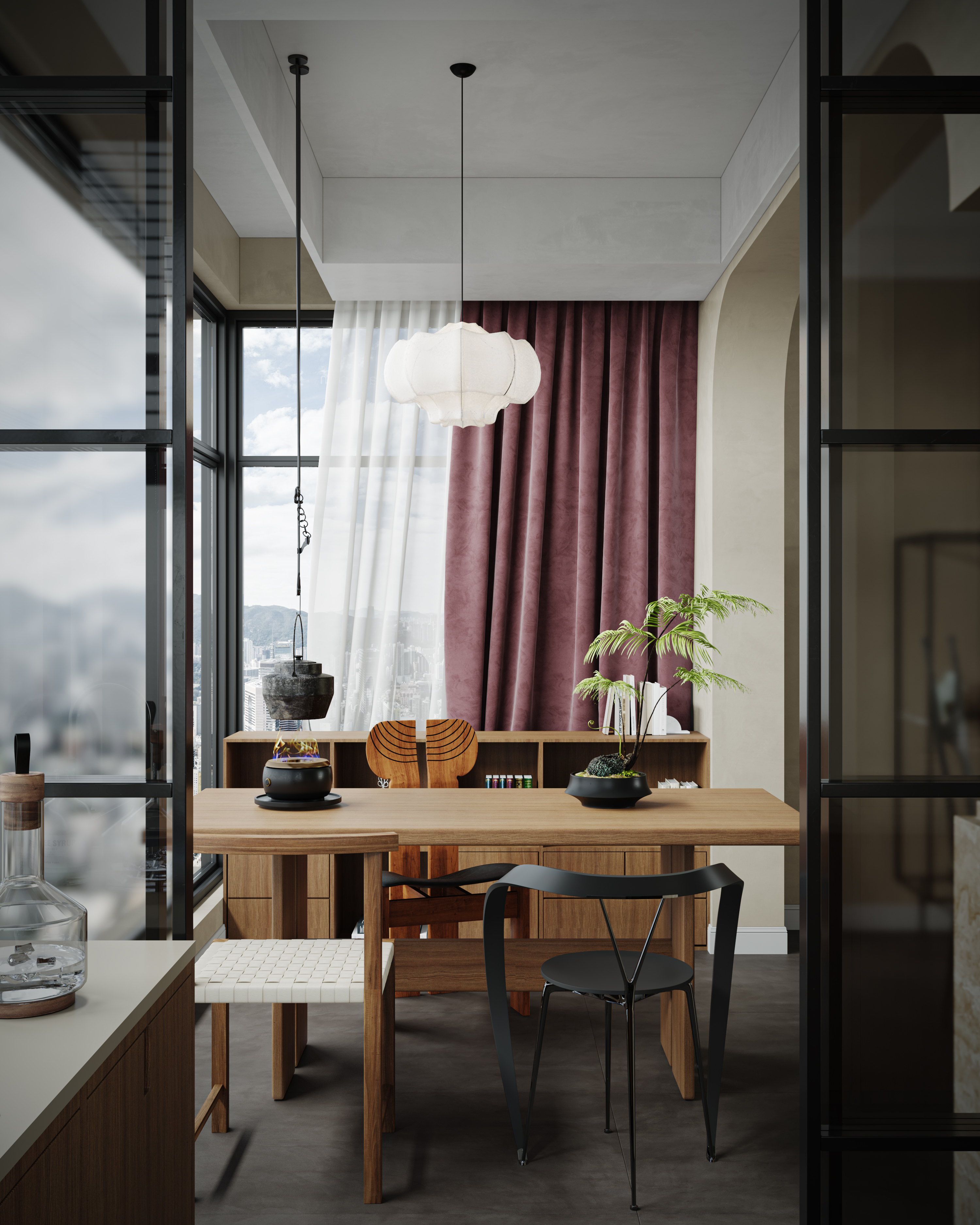 130平打造温馨中古小家-3