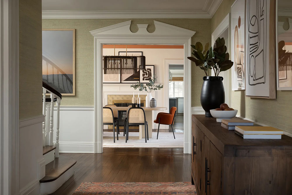 纽约郊区别墅 | 柔和的秋日乡村之家-10