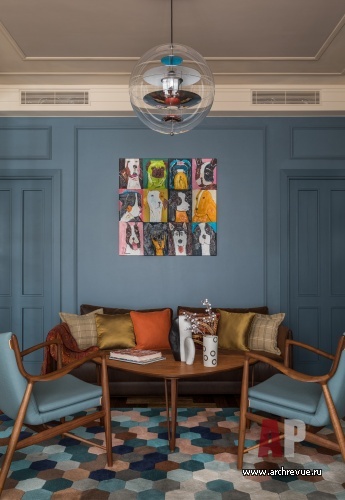 Barrin House小区3室公寓室内设计丨Анастасия Стенберг（斯滕贝格·阿纳斯塔西娅）-15