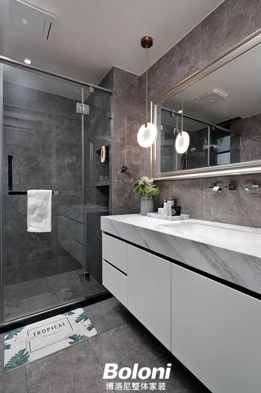 现代新古典的冷艳多彩空间-62