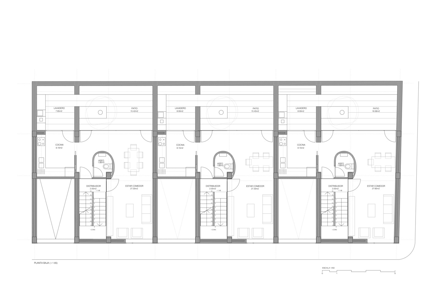 三宅共构的理性空间·西班牙 Granada 市住宅设计-37