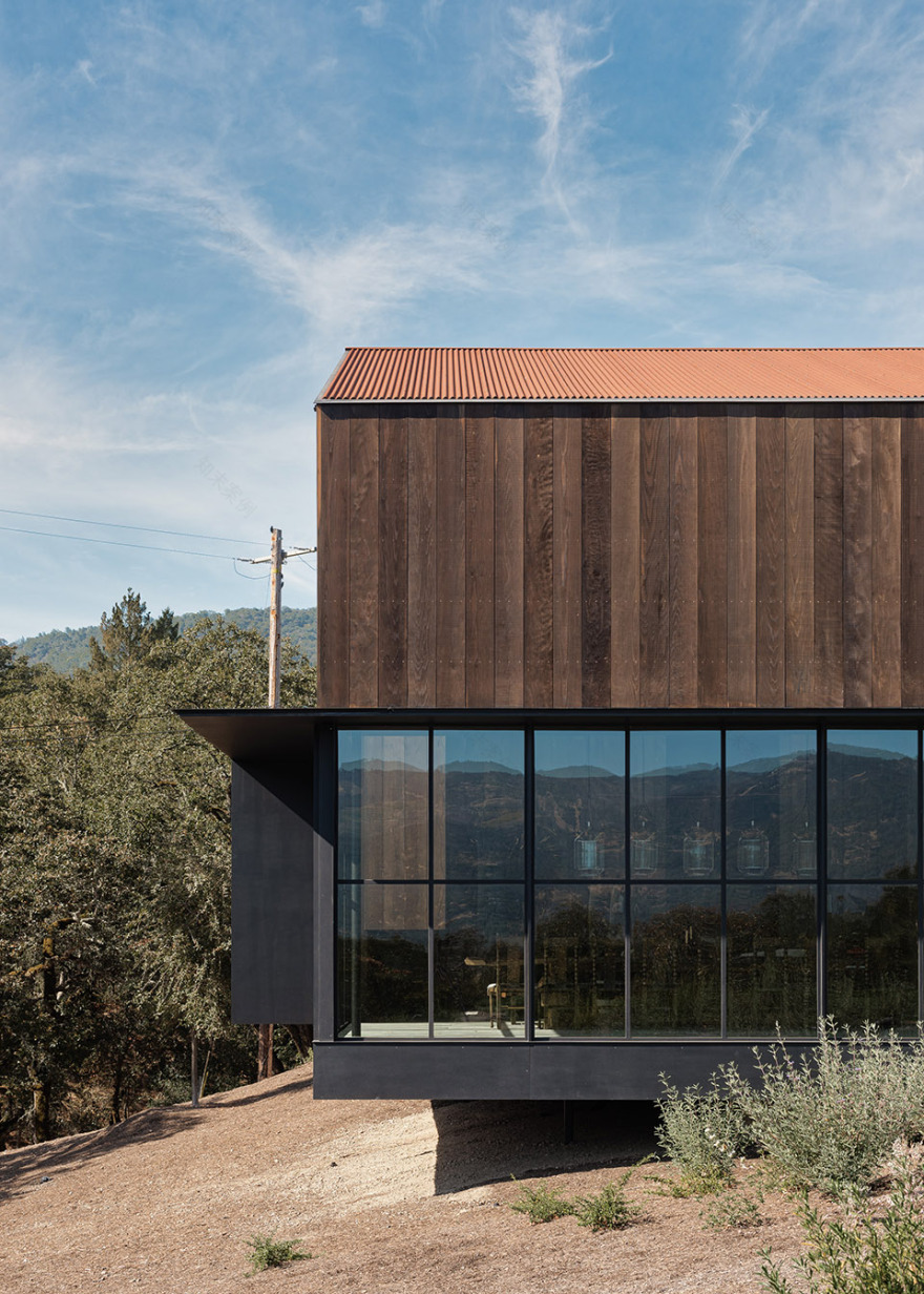 美国大谷仓住宅丨Faulkner Architects-19