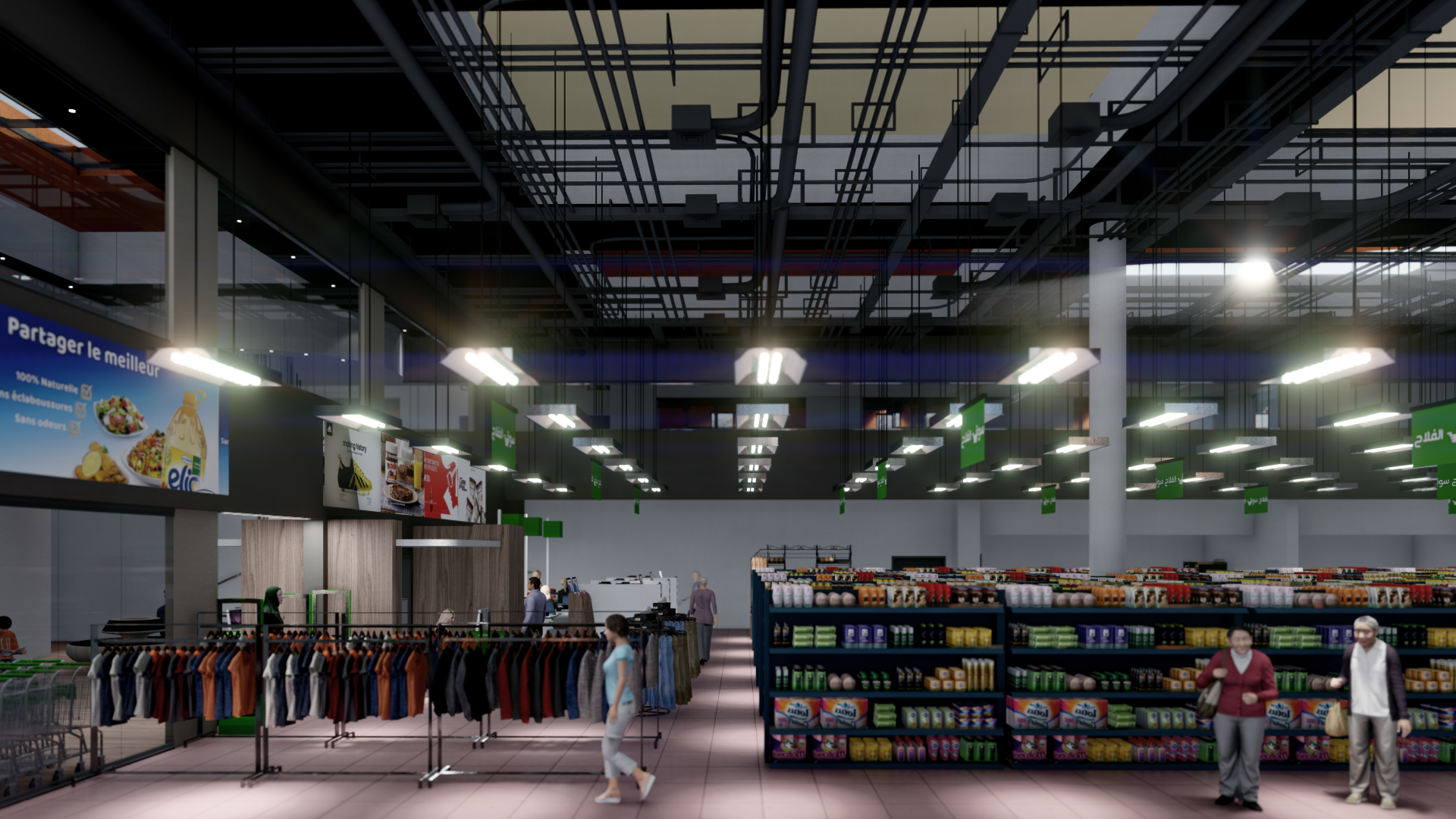 新概念超市设计丨KMZ architecture-20