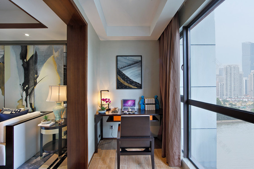 武汉金融汇新中式雅韵空间 | 自由穿梭的舒逸悦然-35