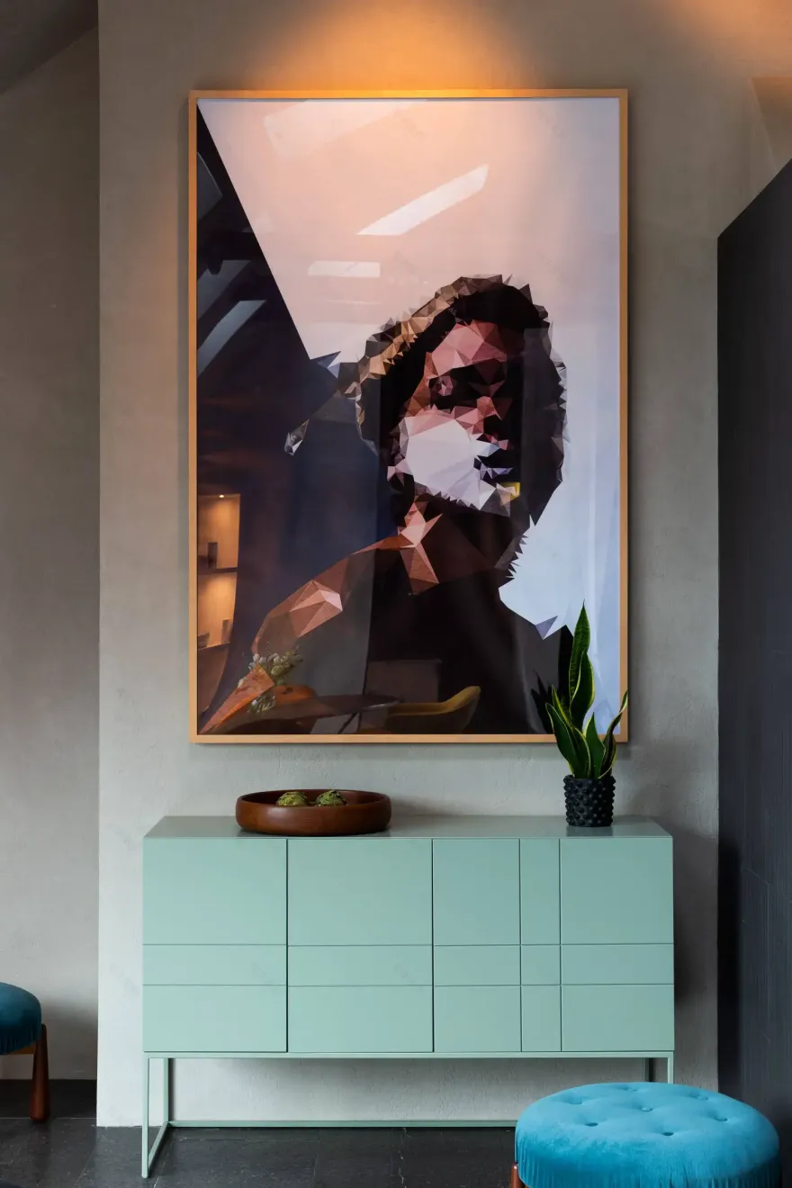 "瑞典 19 世纪建筑的彩色设计 loft"-7