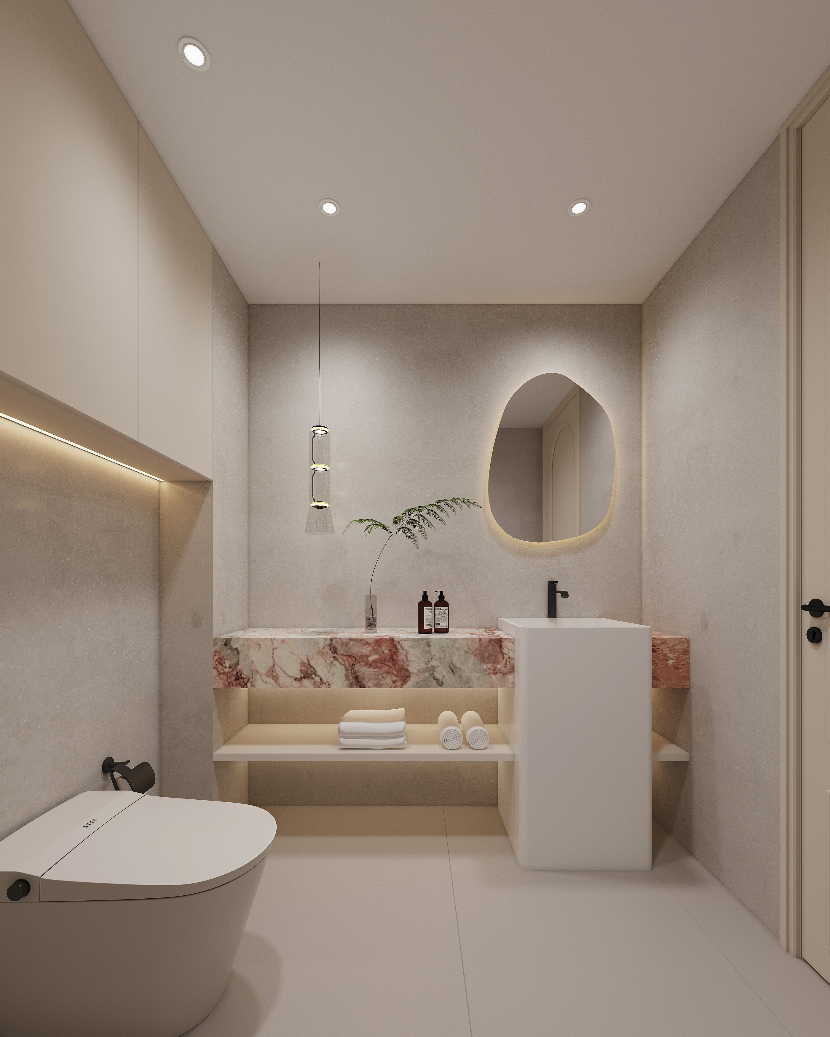 法式平层公寓-10