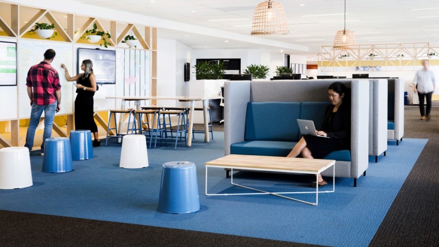 Yahoo7 联手 Gensler 打造活力四溢的协作空间-3