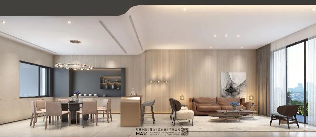 马思设计 | 现代轻奢别墅,打造理想生活空间-12