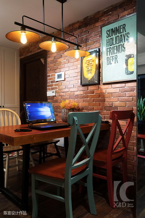 陈宣设计 · 重庆 65 平米美式工业风住宅-15