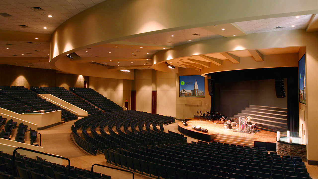 橡树山浸信会教堂内部装饰丨POH+W Architects LTD-0