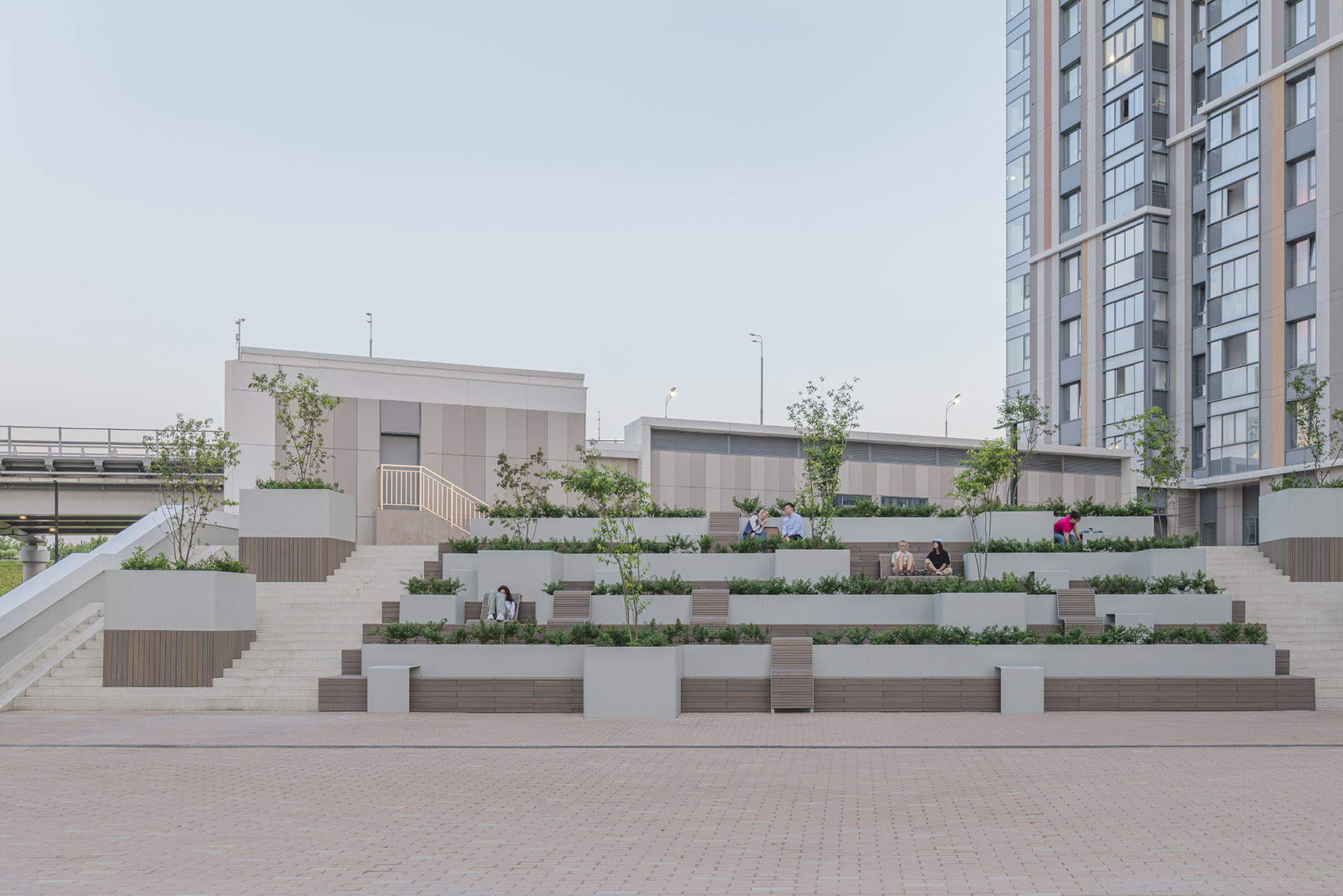 莫斯科住宅区公共空间丨俄罗斯莫斯科丨Basis architectural bureau-19