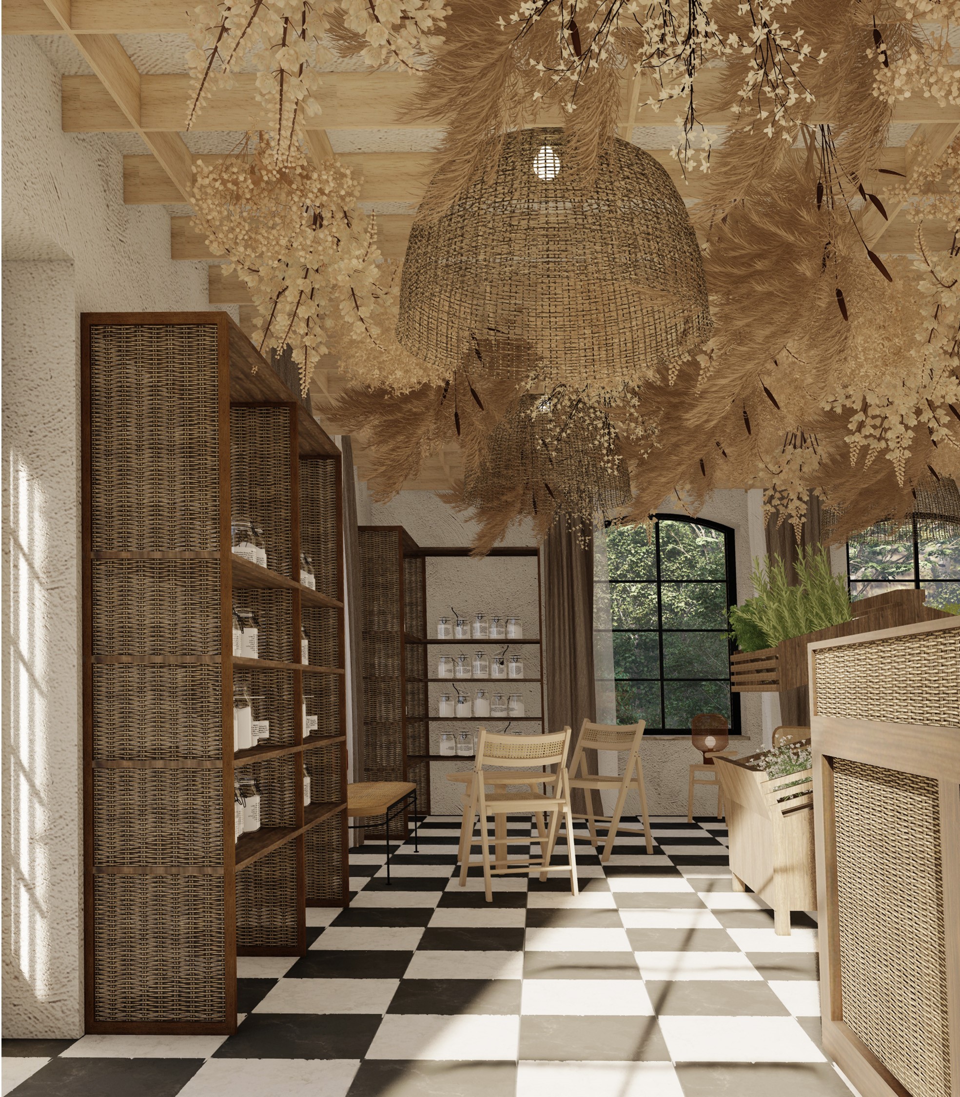 Kula  Młyn村磨坊改造为收养家庭住宅丨格但斯克美术学院室内建筑系Weronika Kuźma-61