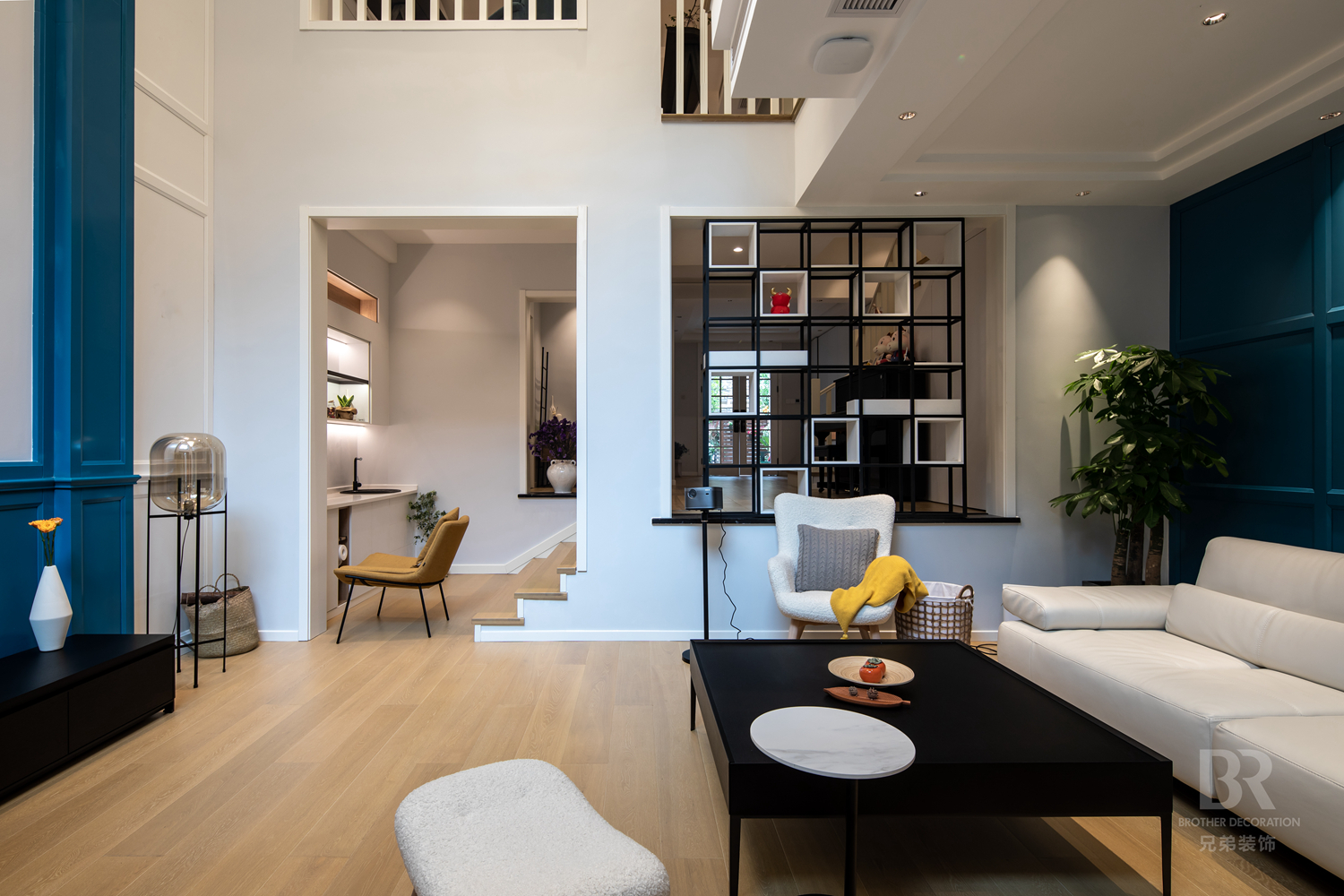 金科太阳海岸 300 平现代别墅丨兄弟装饰(兄弟装饰 LD 高端设计)-14