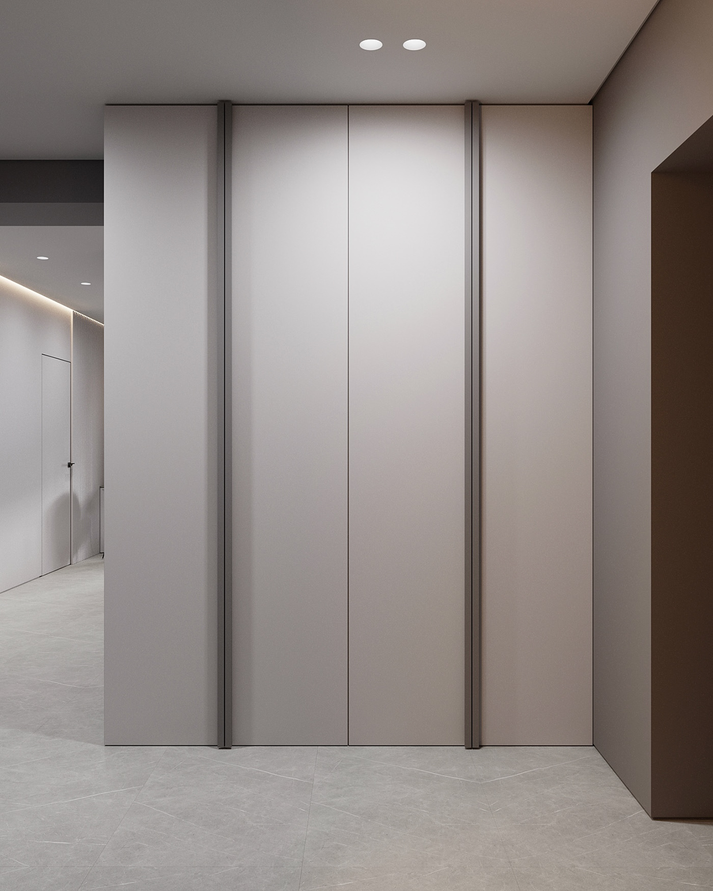 浅色系公寓设计-1