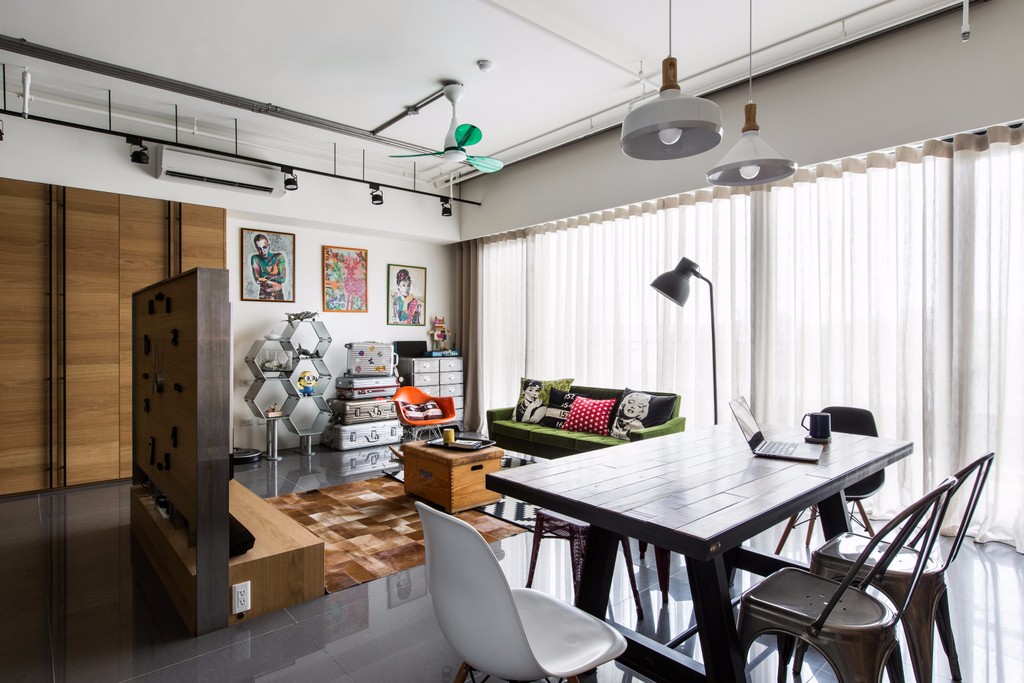 昂——轻工业风住宅  室觉空间创作-4