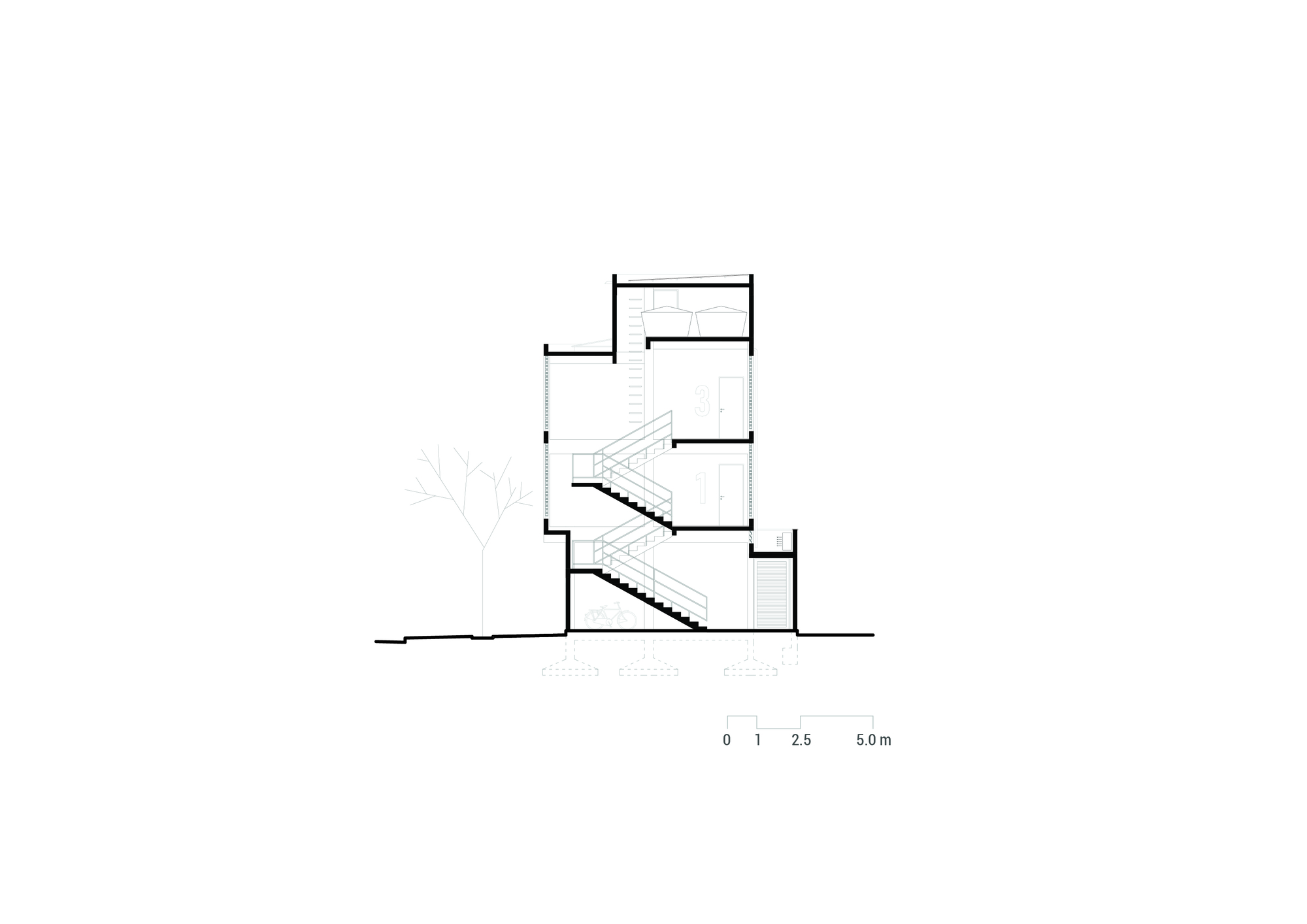 房屋+混合建筑 V2丨巴西丨Rede Arquitetos-42