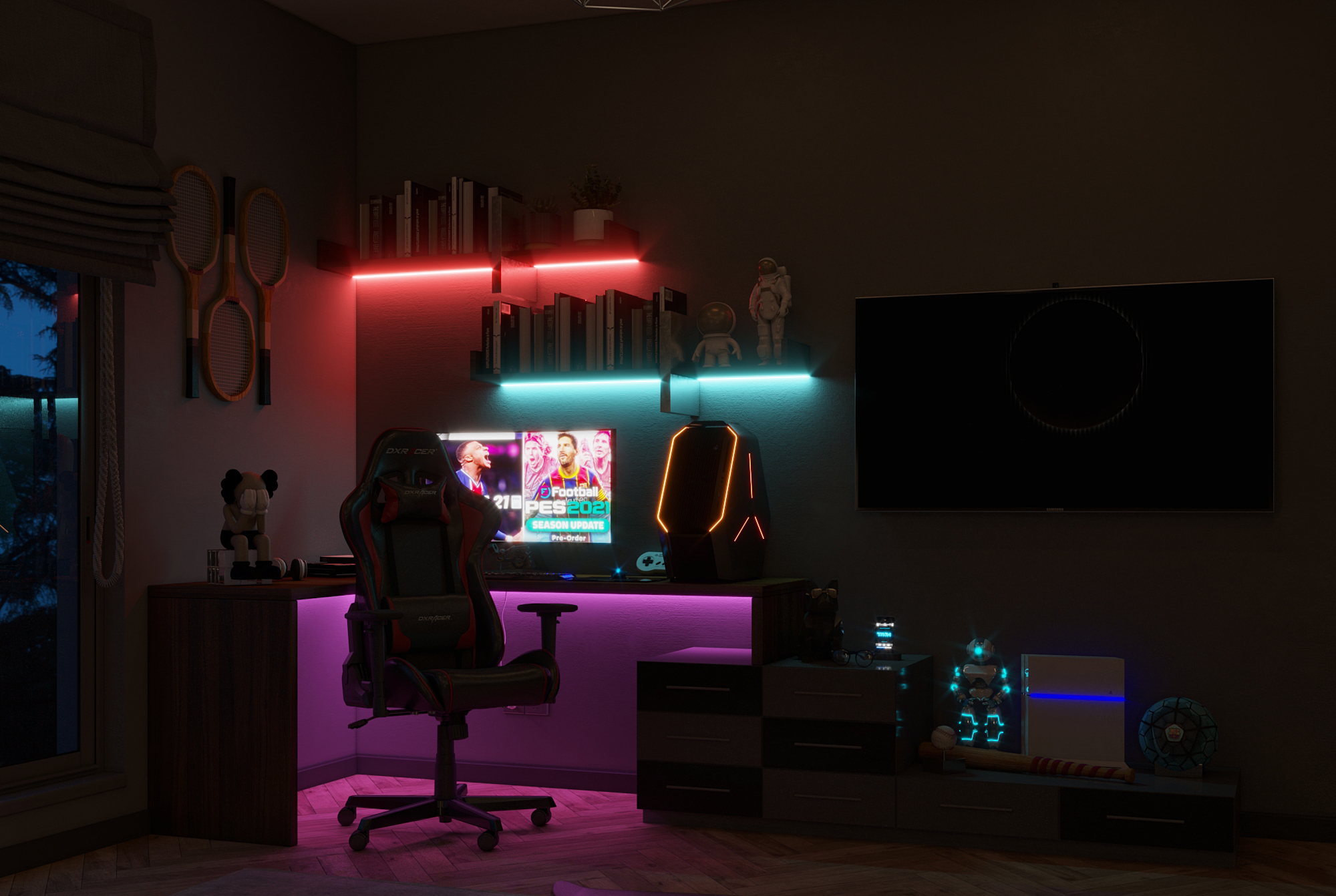 现代卧室设计丨埃及开罗丨Ahmed Zakaria Hamza-22