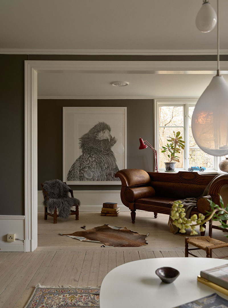 瑞典乡村小屋 | 塔楼与屋顶露台完美融合-14