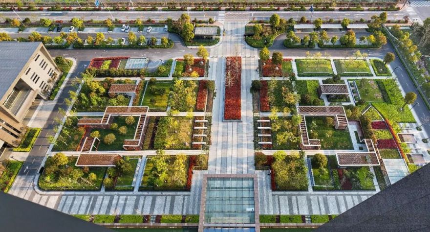 杭州 H3C 总部景观设计 | 生态至简大道、创意人性空间-128