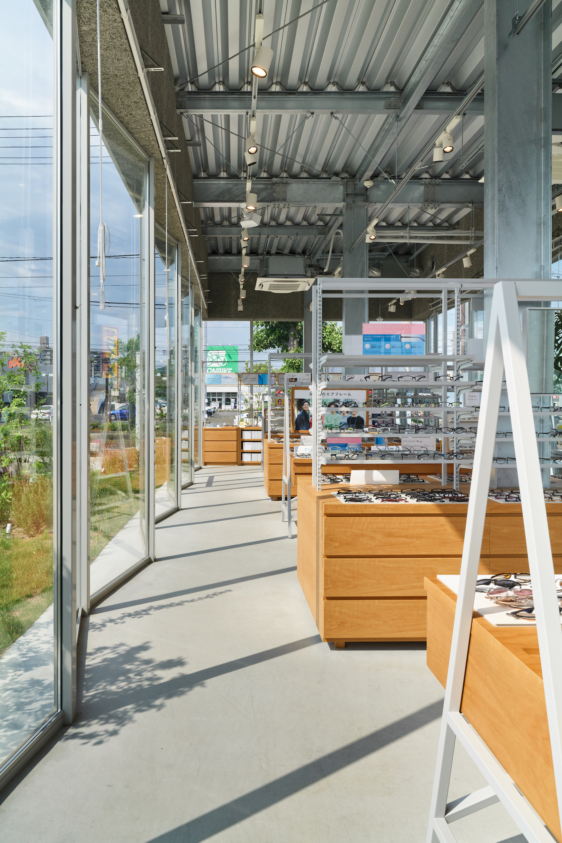 JINS Sendai Izumi 眼镜店丨日本丨Yohei Kawashima architects inc.-28