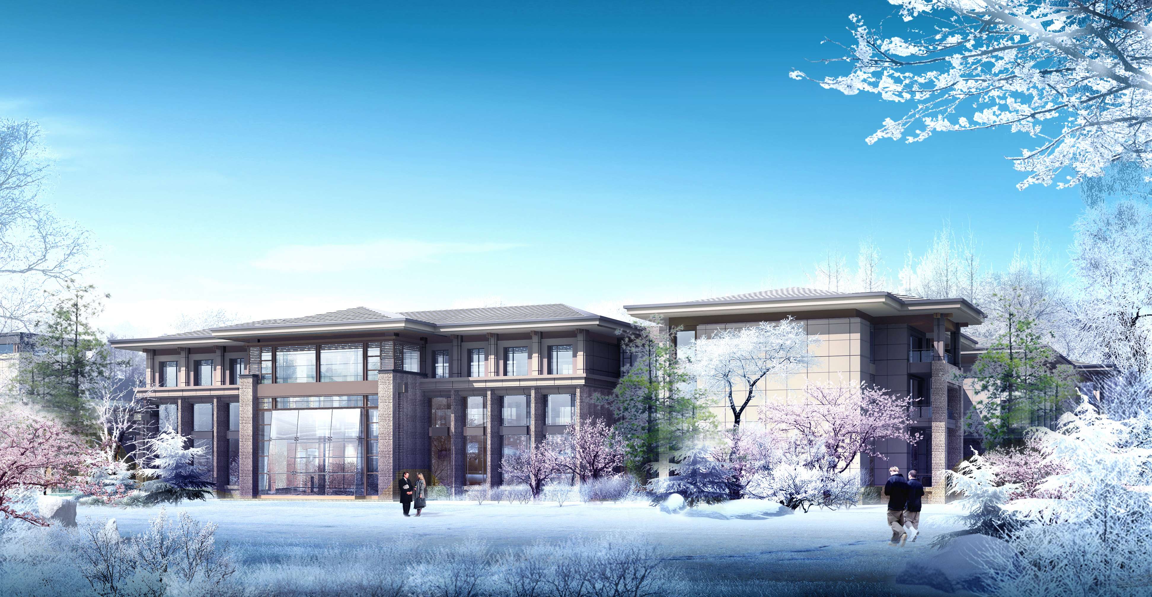 云南设计院+中外建工  云南昆明海埂别墅型酒店-9