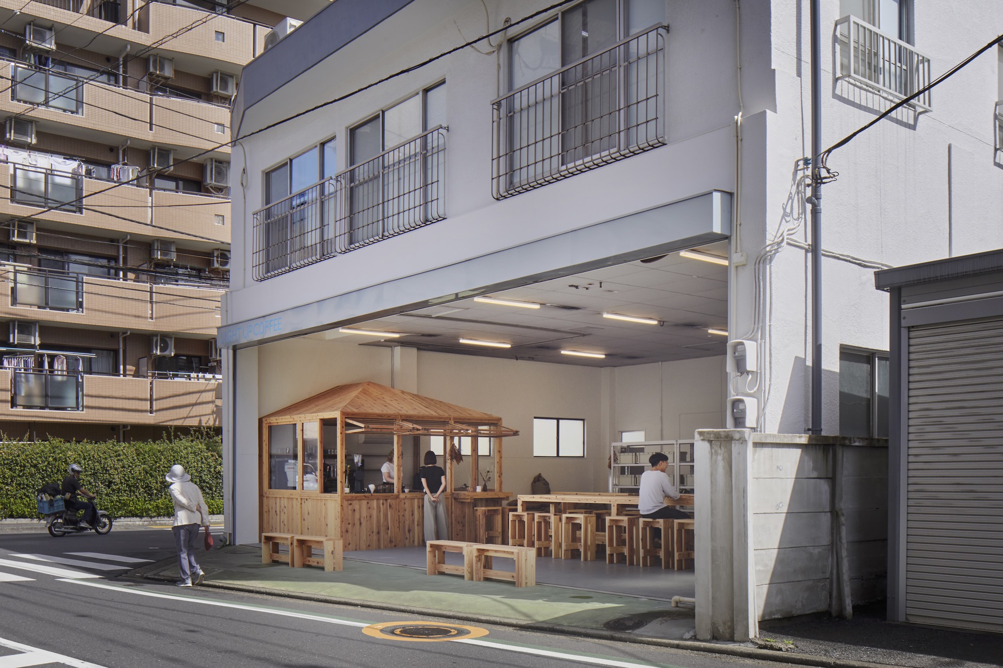 点亮三鹰咖啡丨日本丨Spicy Architects-8