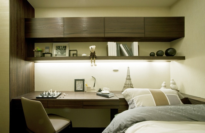 现代优雅的四居室装修欣赏-1