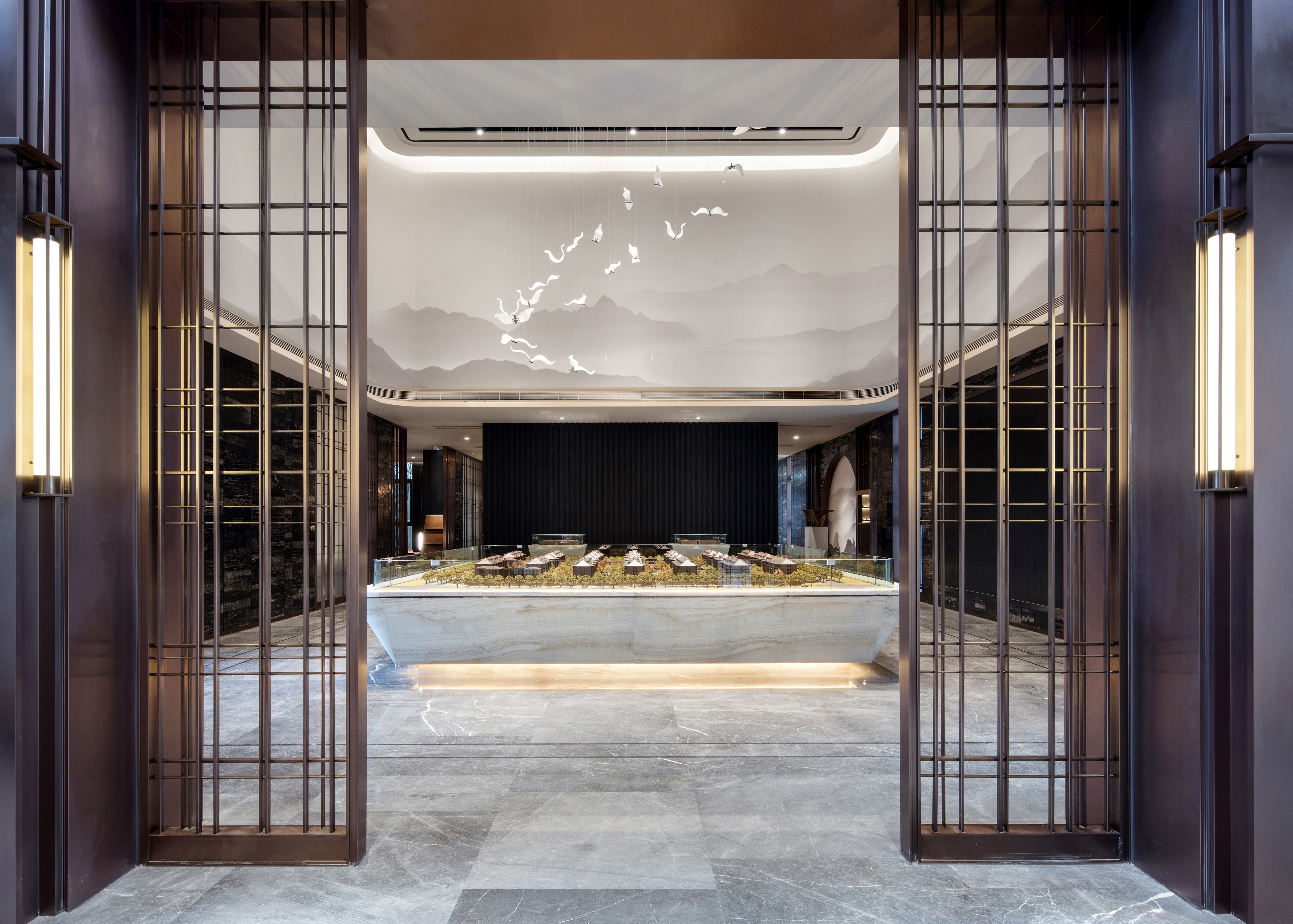 温润如玉，郑州宝龙珑玺售楼处设计-16