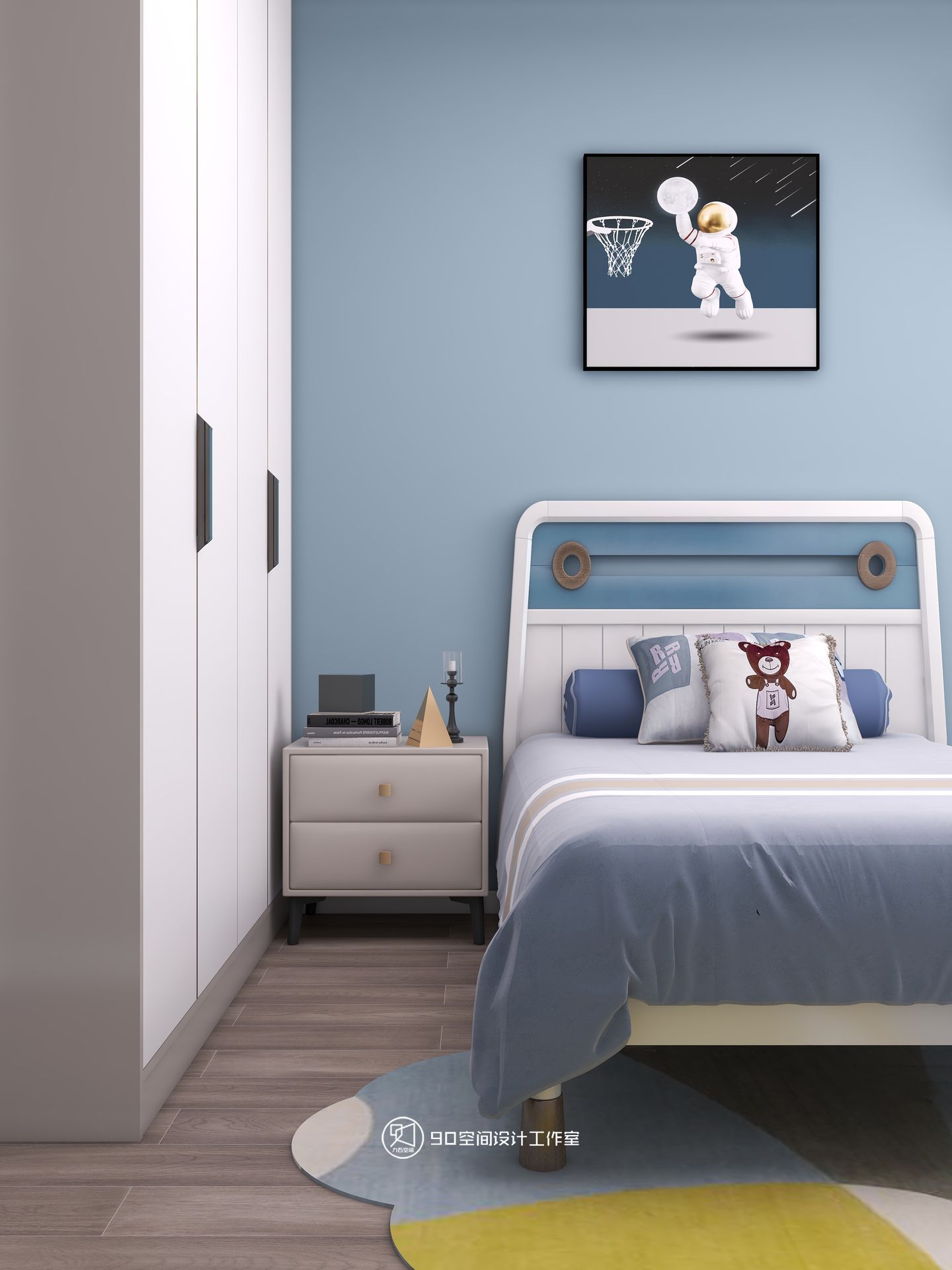 135㎡现代简约开放式餐厨设计-43