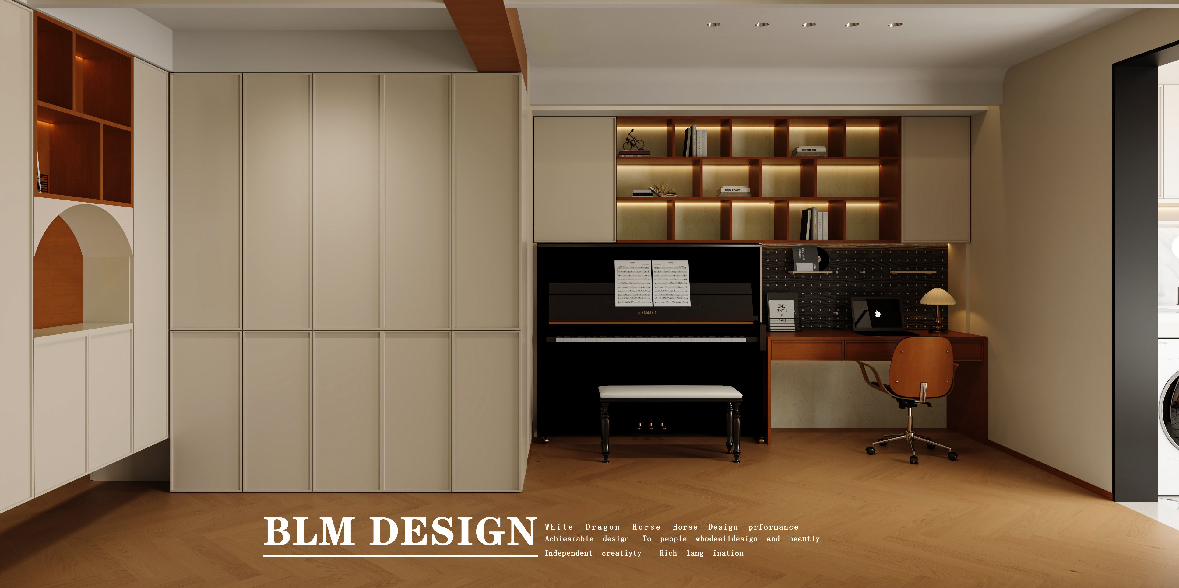 中古  白龙马效果图设计制作-11